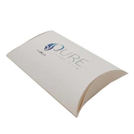 Pillow pack packaging printed with logo