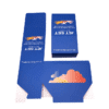 blue counter display box packaging