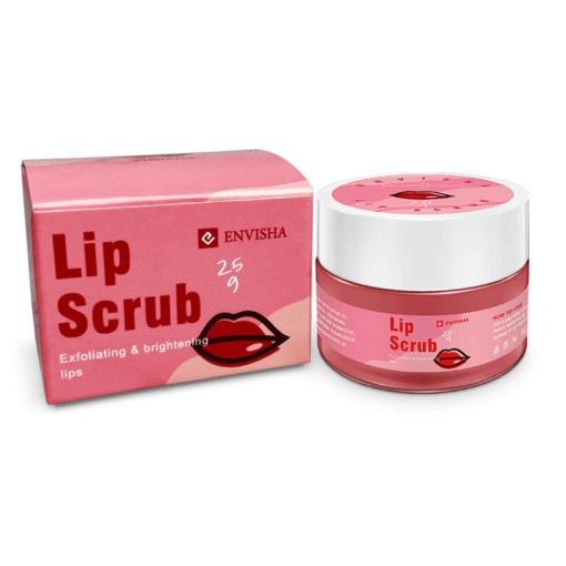 custom printed lip scrub jar packaging box