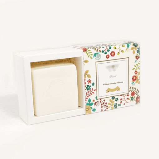 tray and sleeve packaging box for DIY soaps