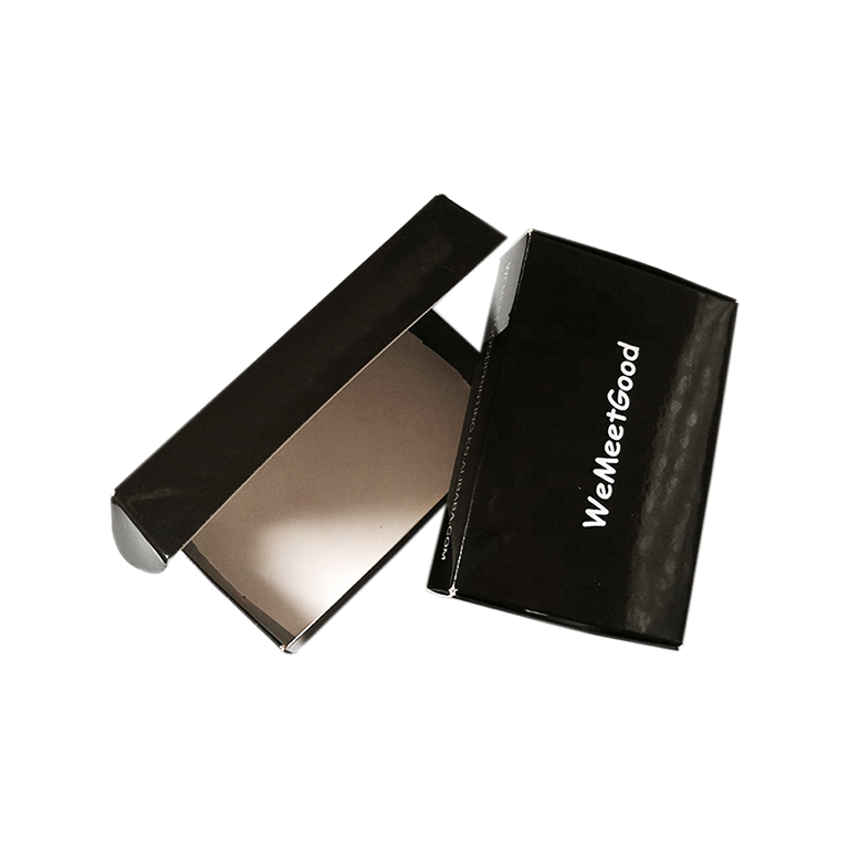 eyeshadow palette packaging box with flip top opening