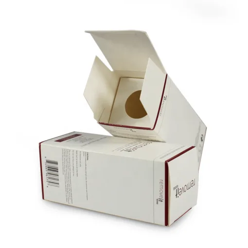 foundation packaging box with interior construction