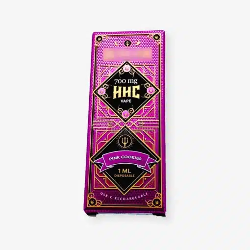 gold foiling on vape pen box