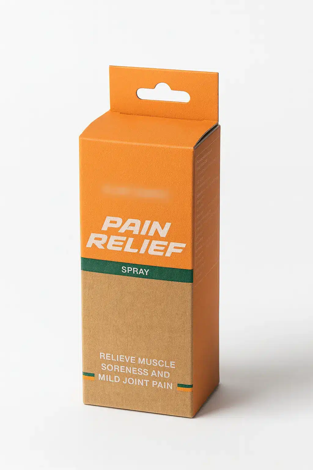 Custom Printed Kraft Boxes Packaging 4 kraft paperboard box with hang tab