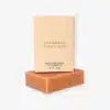 soap box with 2 color printing on brown kraft cardstock