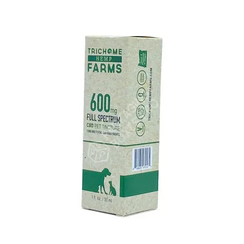 tincture box with color printing