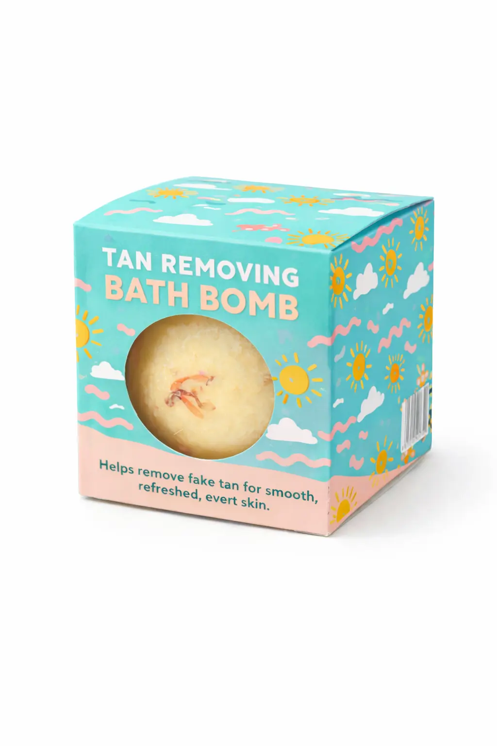 Custom Bath Bomb Packaging Boxes 3 Custom printed bath bomb box with die-cut window, designed for single bath bombs