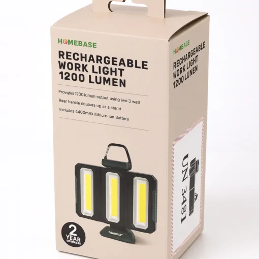 hanging retail packaging box in ivory color