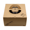 cake box in kraft paperboard with handle