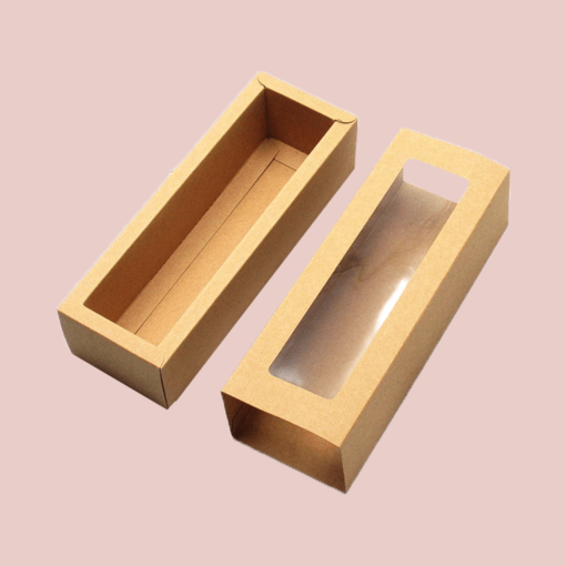 kraft cookie boxes with window