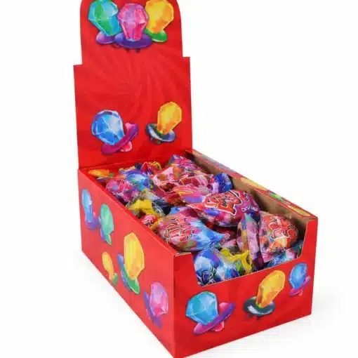 custom candy boxes in red color
