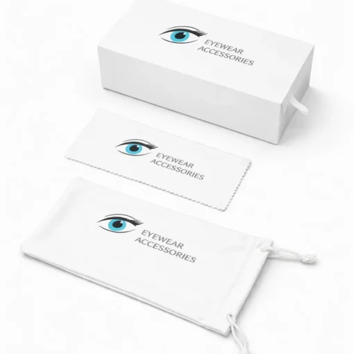 glasses packaging box with accessories for small glasses brands