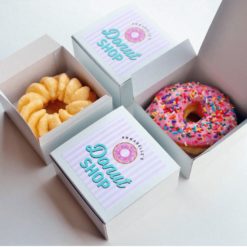 individual donut boxes