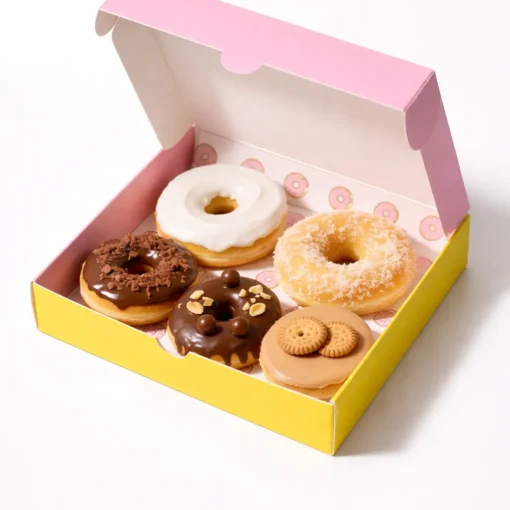 custom donut packaging box