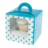 Colorful cupcake boxes for birthday parties