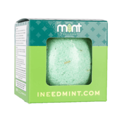 bath bomb box with cutout