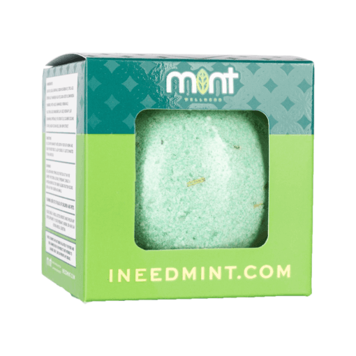 bath bomb box with cutout