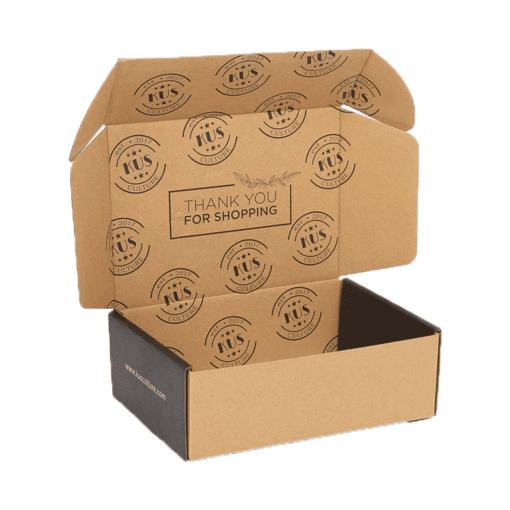 bath bomb mailer in kraft material
