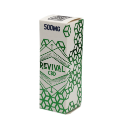dropper bottle packaging box with foil printing