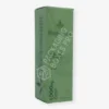 Green essential oil box with embossed leaf design and 1000mg dosage for 30ml hemp extract bottle.
