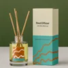 custom printed logo reed diffuser packaging boxes