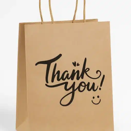 kraft material paper bag