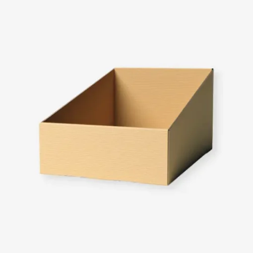 Custom Shelf Ready Packaging 10 plain brown shelf ready display
