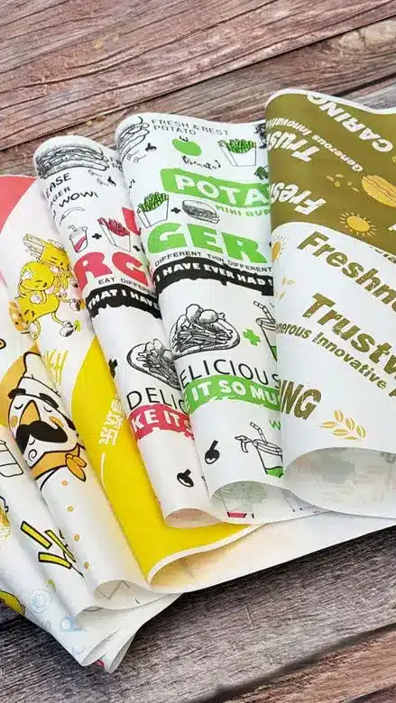 Custom Printed Deli Paper Sheets 1 colorful printed deli paper sheets